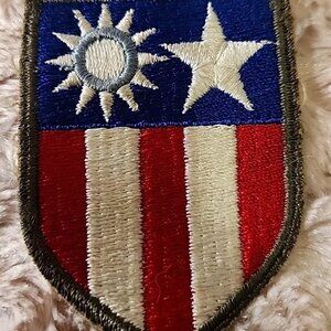 Vintage WW2 US Army China Burma India CBI Patch Theater Made